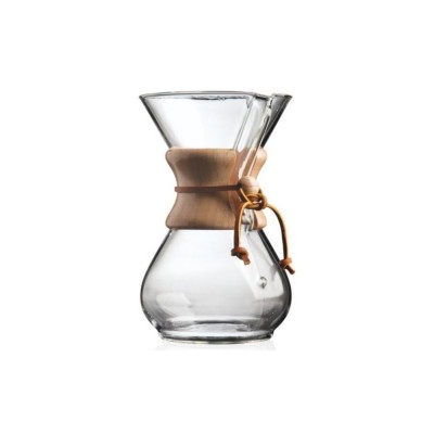 GLASS CARAFE FOR FILTER CHEMEX COFFEE SYSTEM 6 CUPS