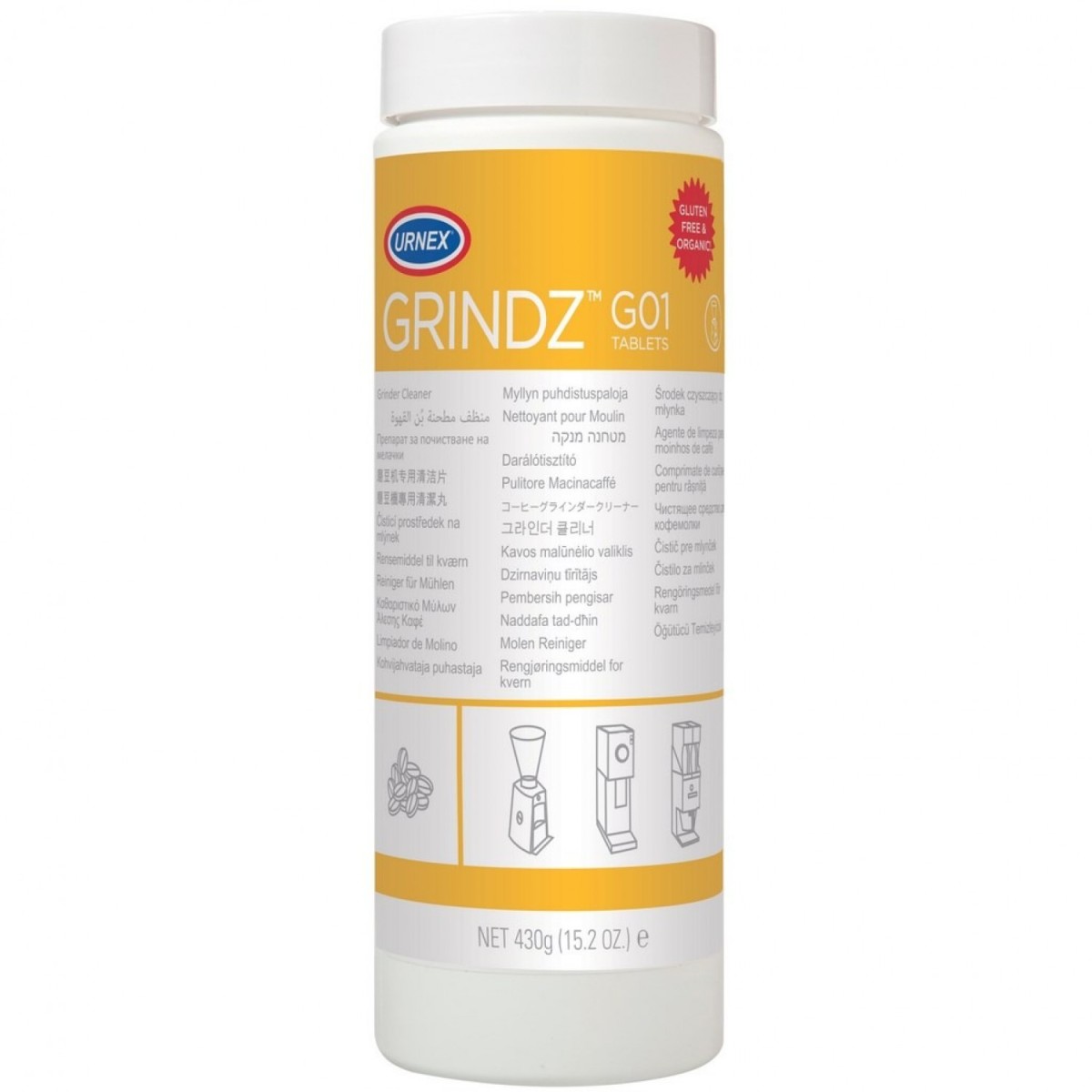 Καθαριστικό Μύλου Urnex Grindz 430gr
